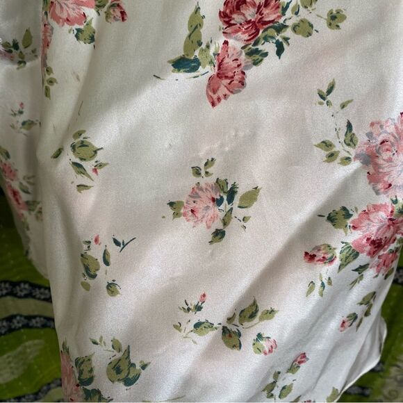 Rare Victoria’s Secret Gold Label 2 Piece Floral Pajama Set Size Small - Picture 5 of 13